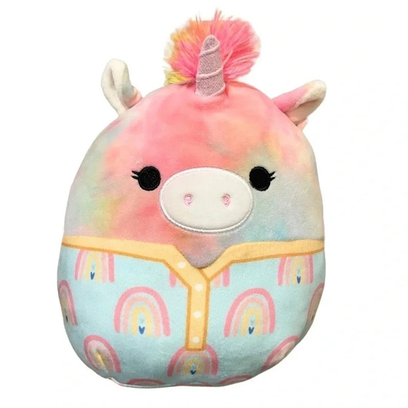 Squishmallow Official Kellytoy Collectible Pajama Squad Jaime The Pegasus 8 Inch - Picture 7 of 8